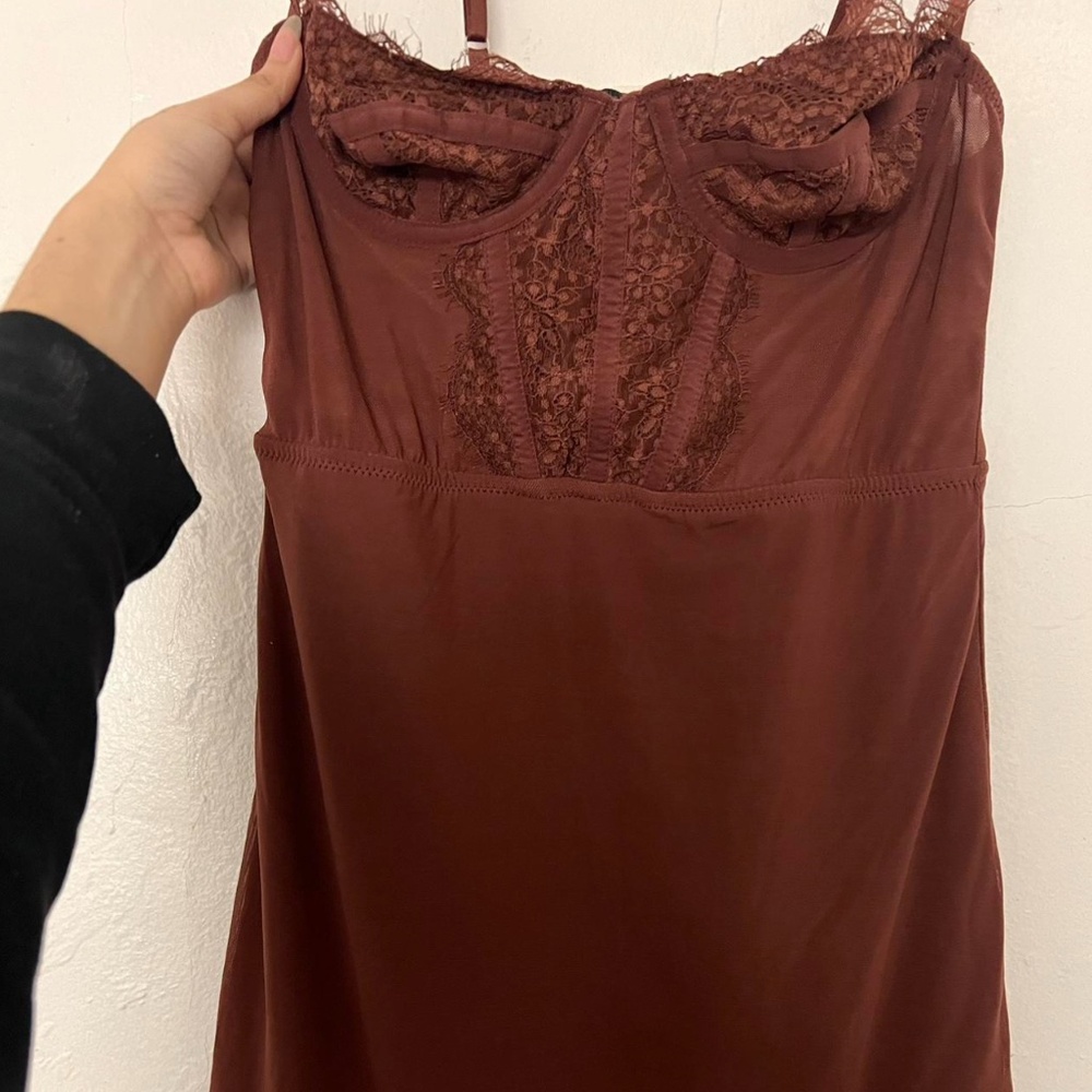 UO Modern Love Bustier Mini Dress - Picture 2 of 2